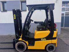 Vysokozdvižný vozík Vysokozdvižný vozík LPG 1,6t Yale 2015 po REPASI TRIPLEX